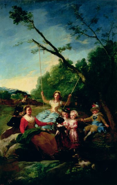 Die Schaukel von Francisco de Goya